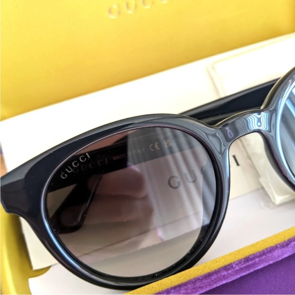 NWT Gucci Black Sunglasses - Picture 3 of 9